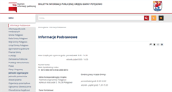 Desktop Screenshot of bip.potegowo.pl